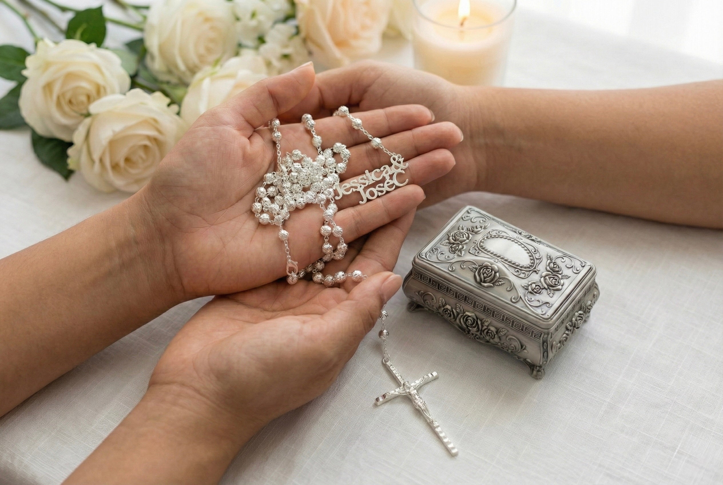 Lazos de Boda Personalizados Iniciales