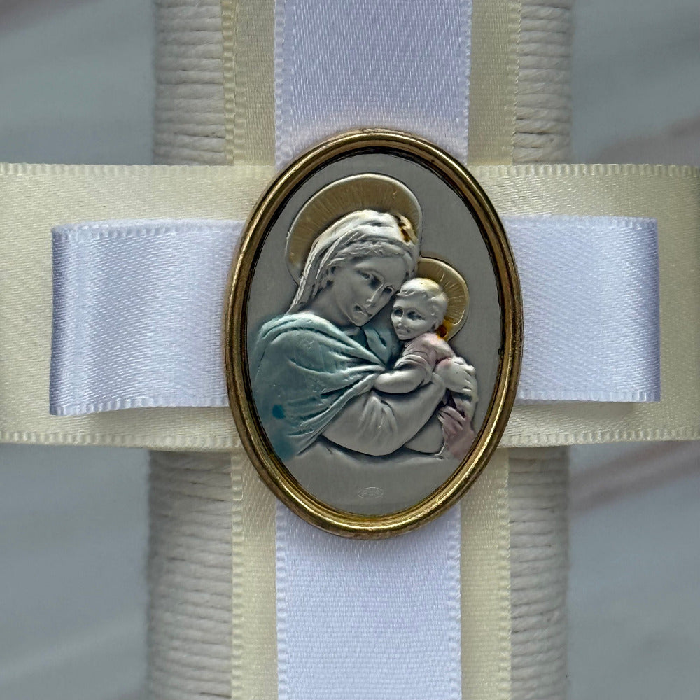 Kit de bautizo Sagrada Virgen y Niño