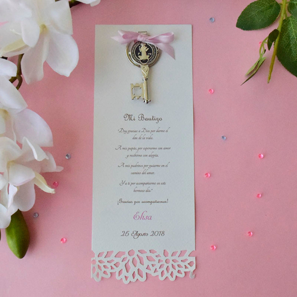 Bolo para Bautizo de niña San Benito