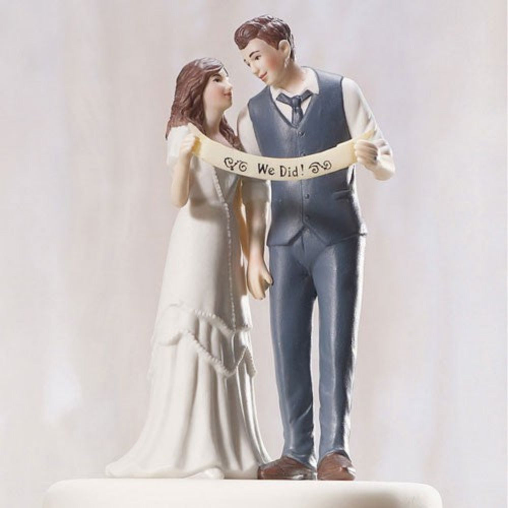 Figura para Pastel de Boda, Mirada del Amor, Porcelana