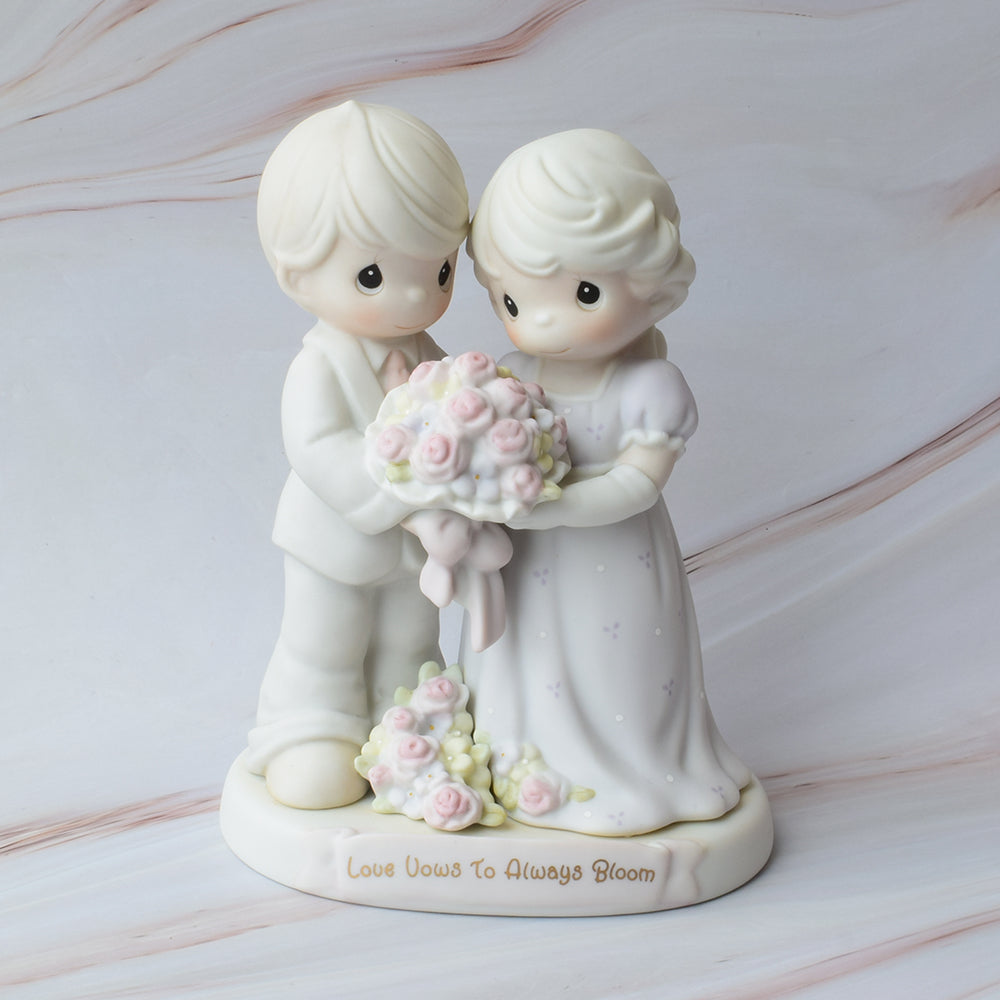 Figura para Pastel de Boda, Grande, Precious Moments, Promesa Sin Fin