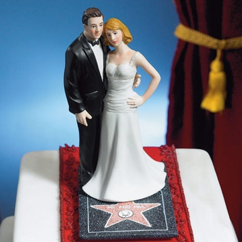 Figura para Pastel de Boda Estrellas de Hollywood