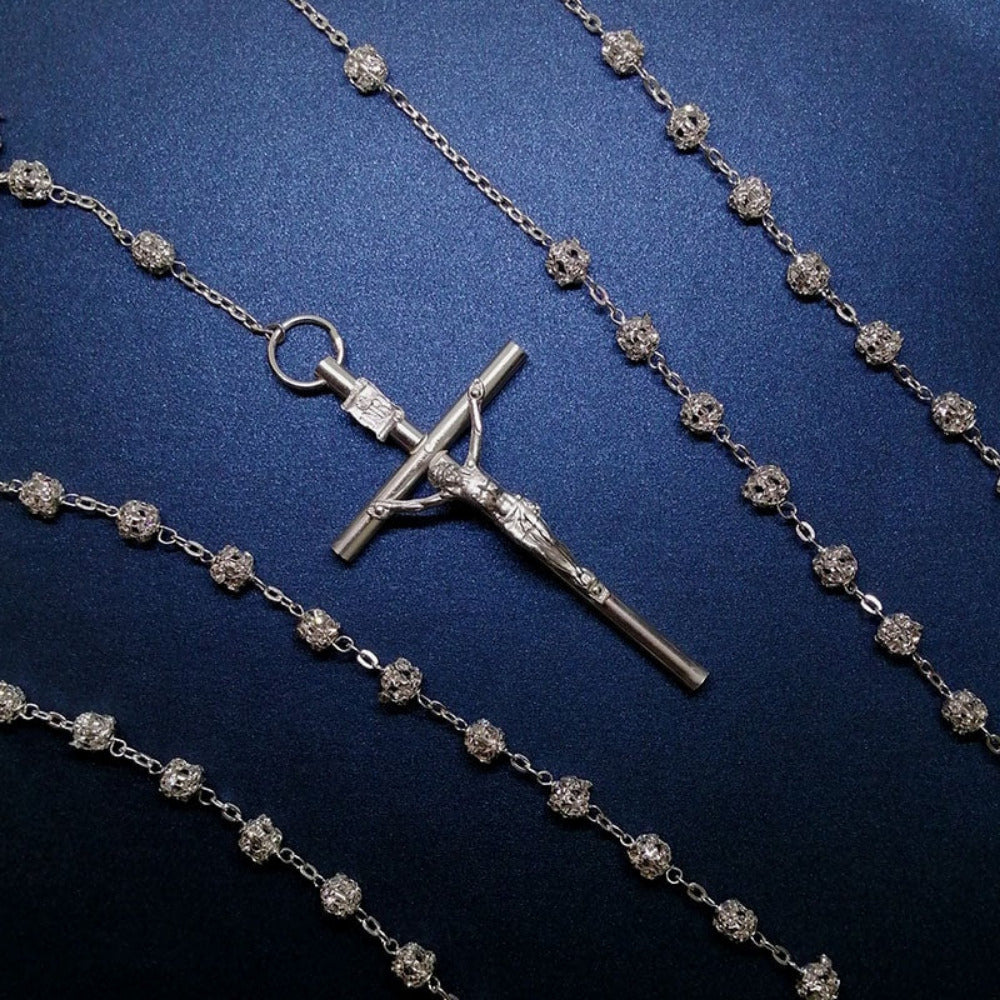 Lazo de Boda Bella Luz, cuentas de chispa con cristal tipo swarovski