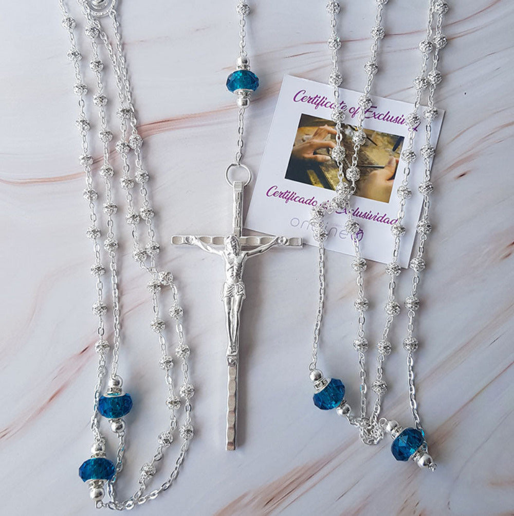 Lazo Destello de Mar, Cristal de Murano, Certificado de Exclusividad