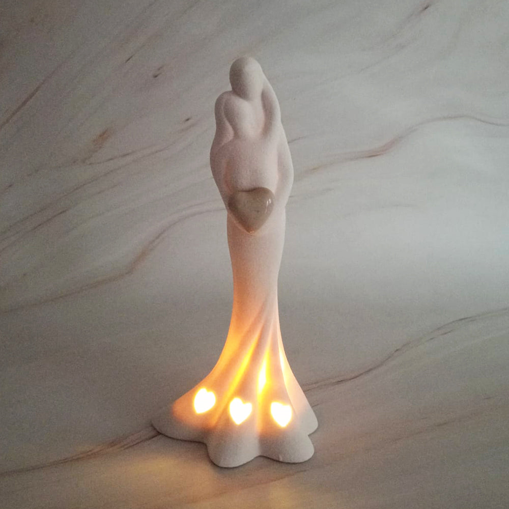 Centro de mesa para Boda iluminado, Forever