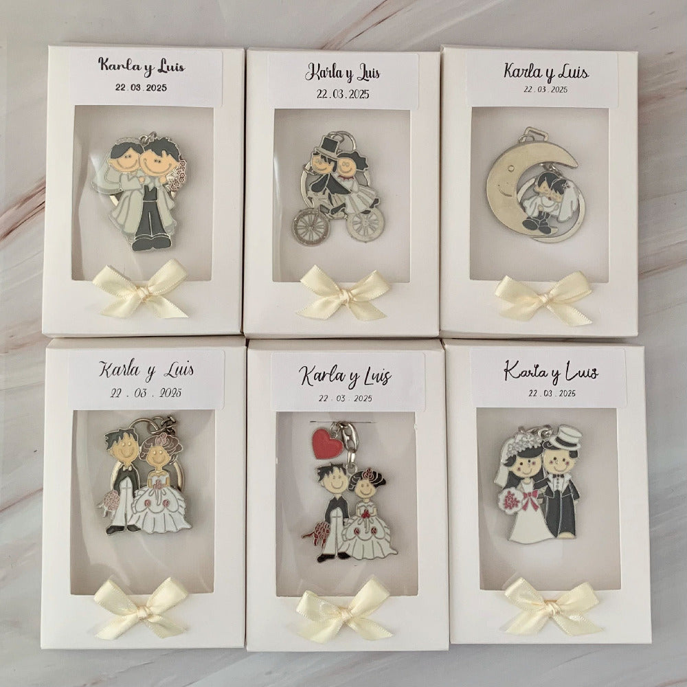 Llaveros para recuerdo de boda, My Beautiful Love