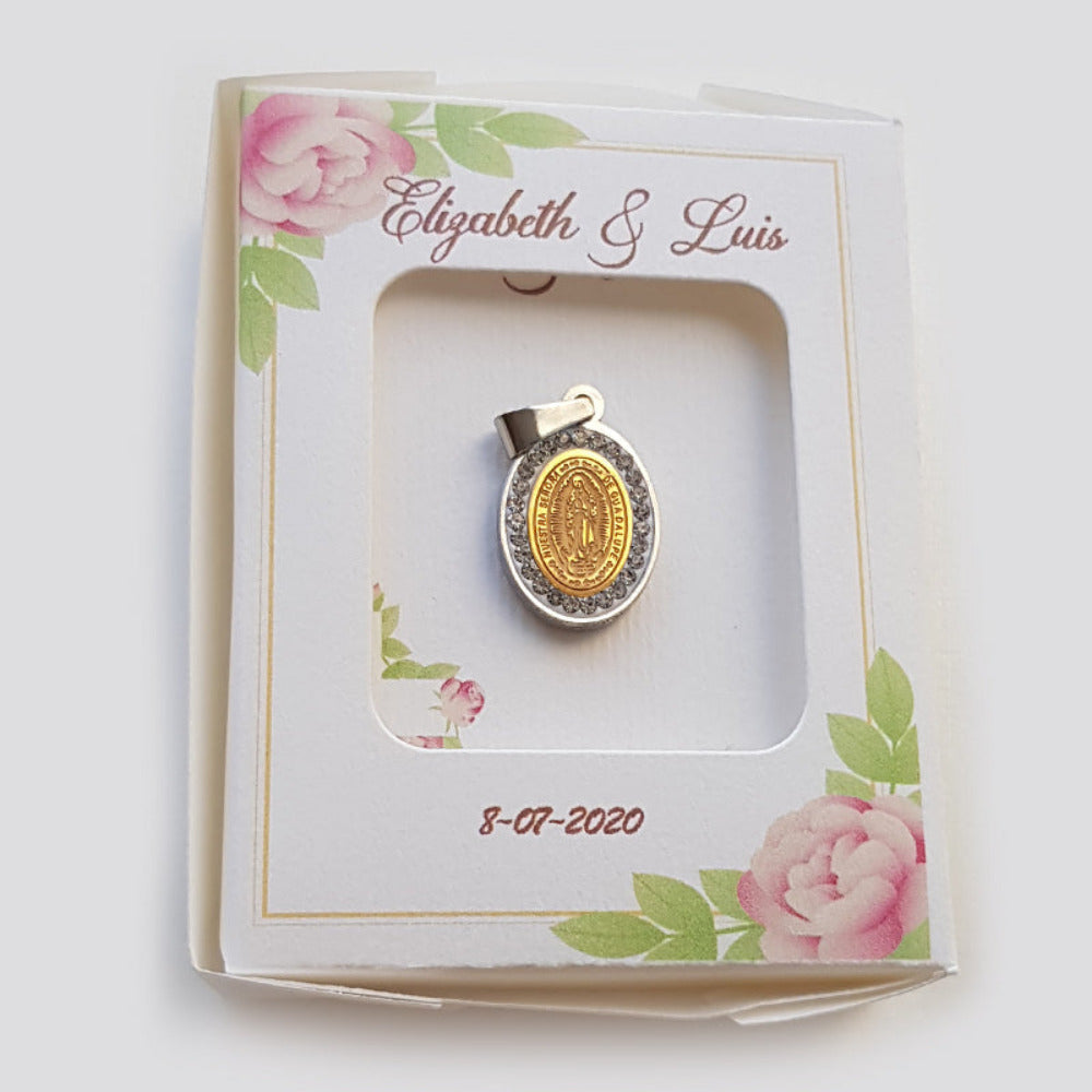 Medalla de Virgen de Guadalupe, recuerdo religioso