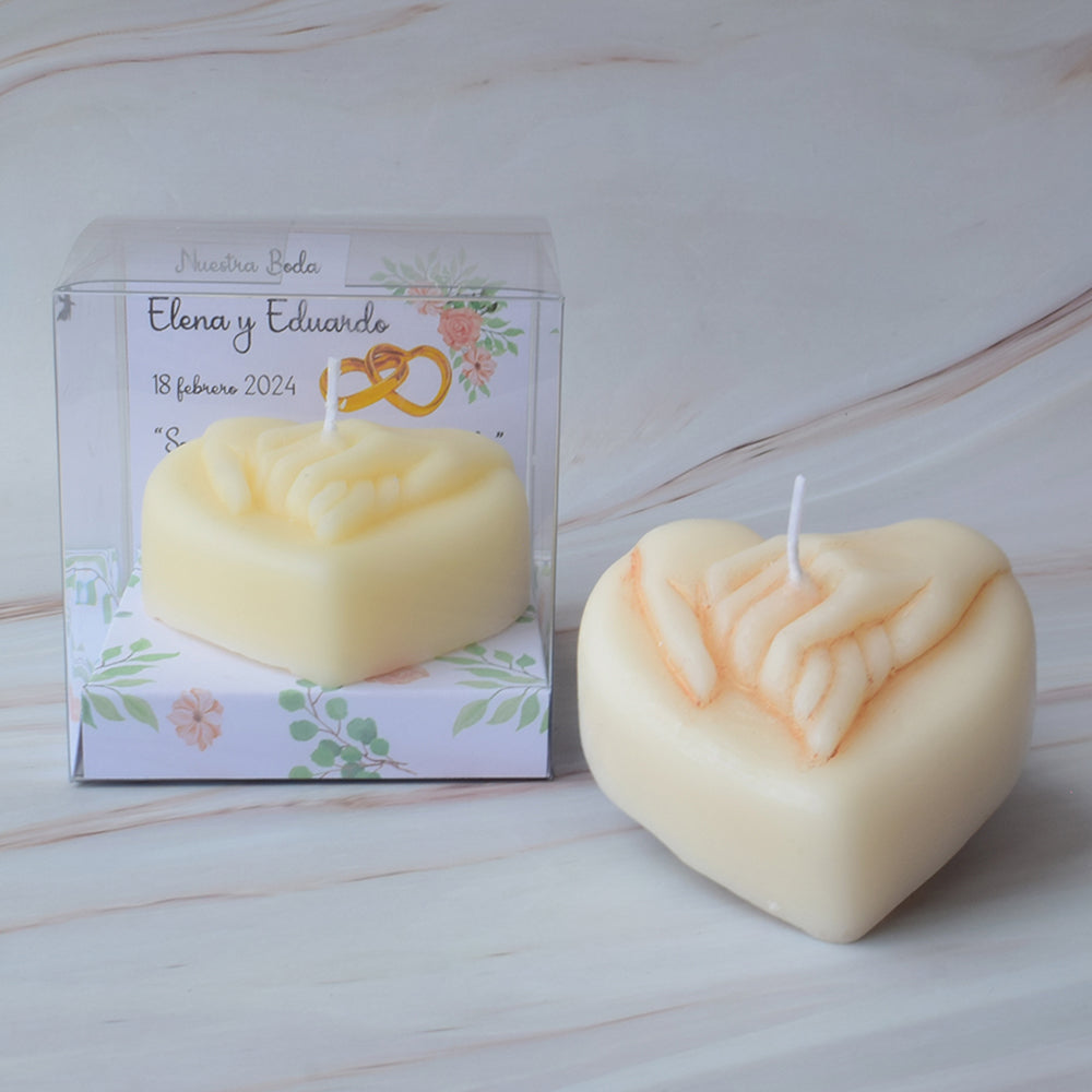 Recuerdo de Boda, Vela Corazón Amor Eterno
