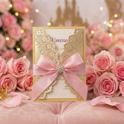 Invitaciones 15 años o boda La Vie en Rose