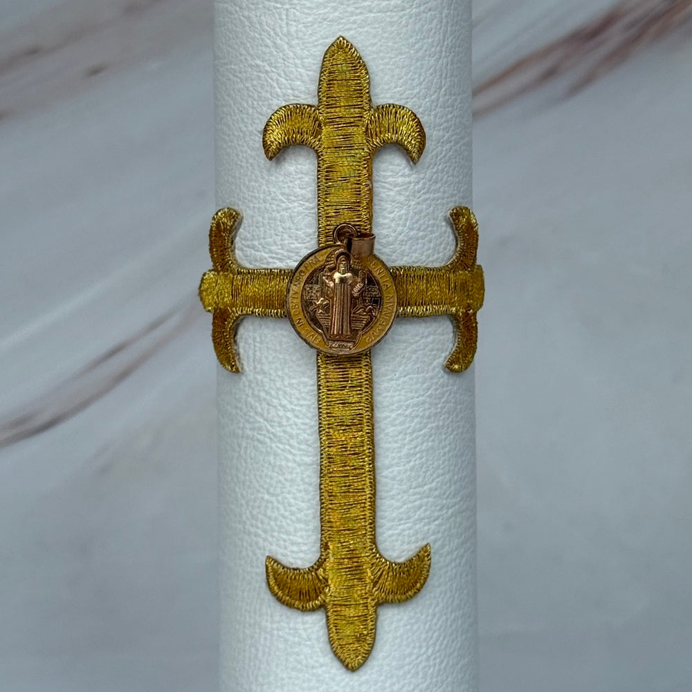 Kit de Bautizo San Benito, Dorado