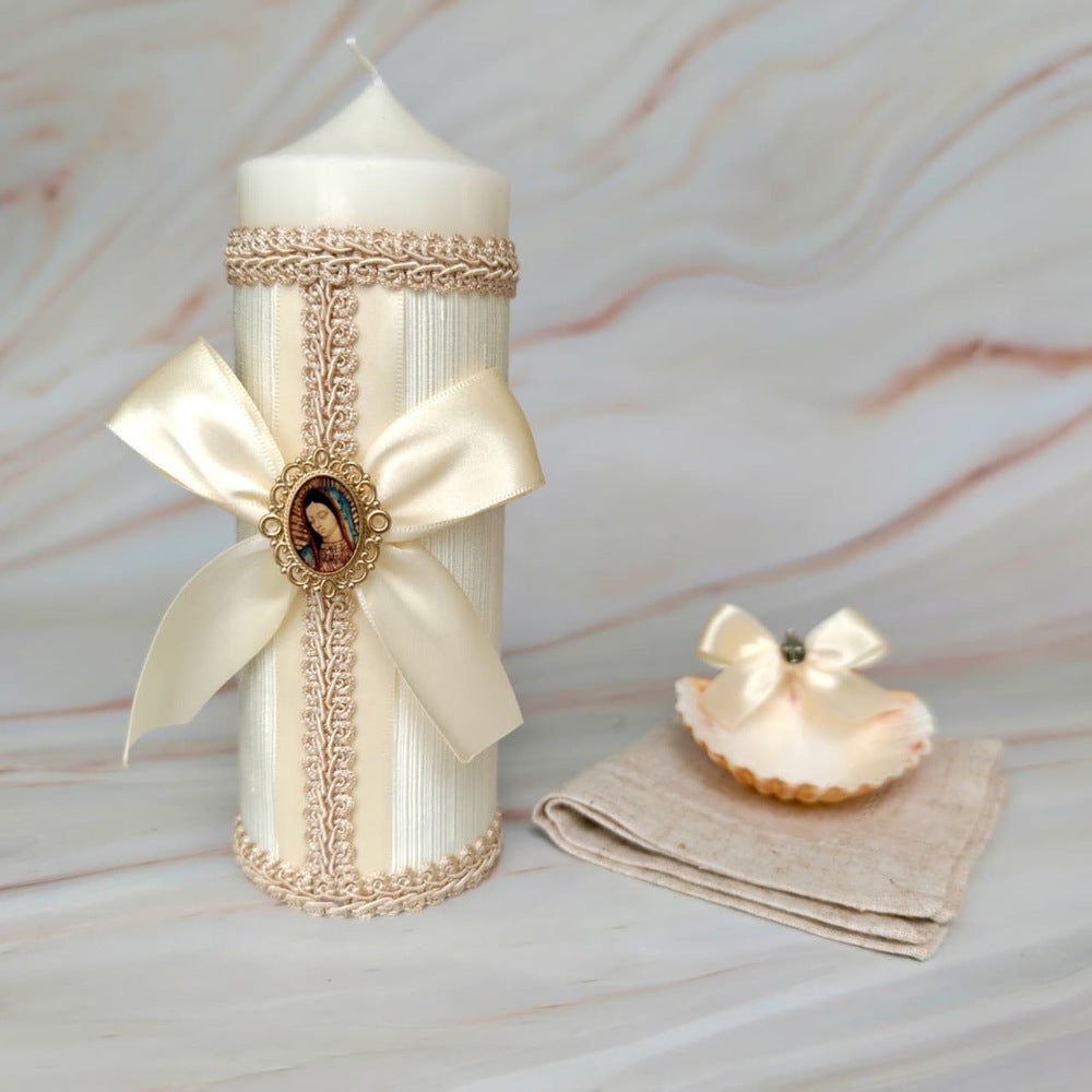 Kit de bautizo Virgen de Guadalupe