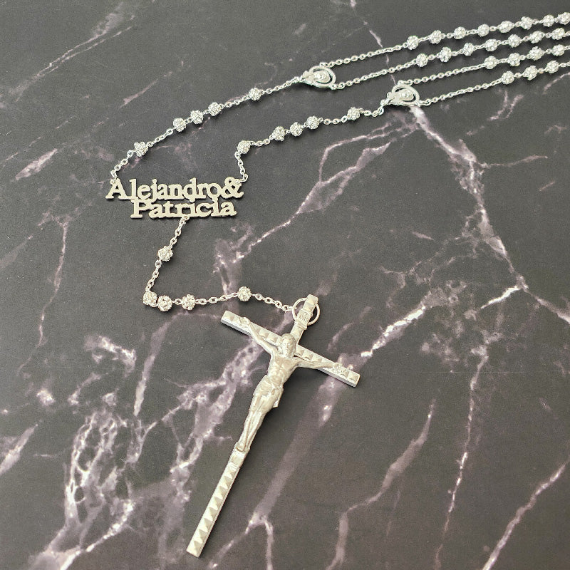 Lazo Bella Luz Personalizado,cruz italiana, Certificado de exclusividad