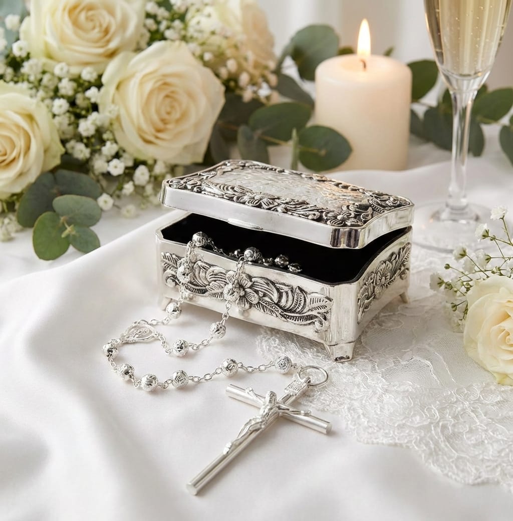 Lazo Rose Silver con Cofre Helena