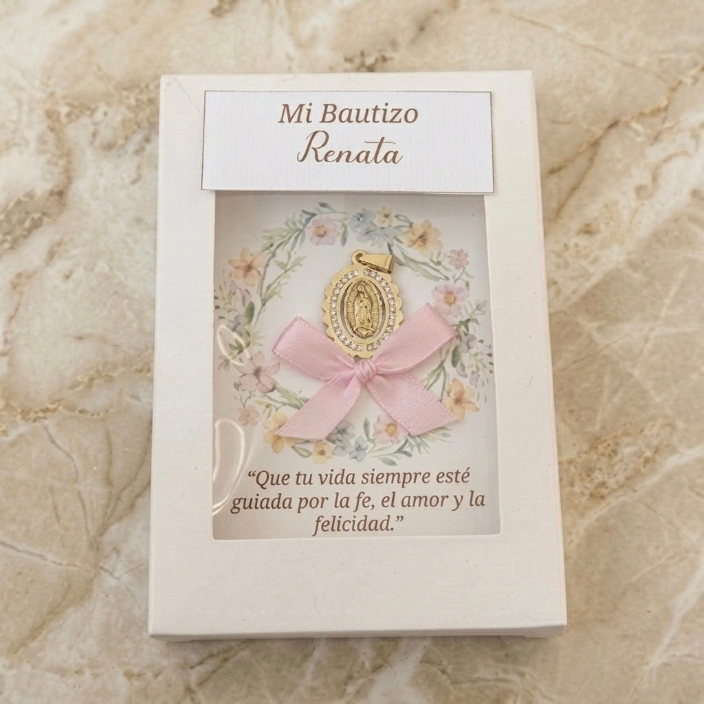 Medalla de Virgen de Guadalupe, recuerdo religioso