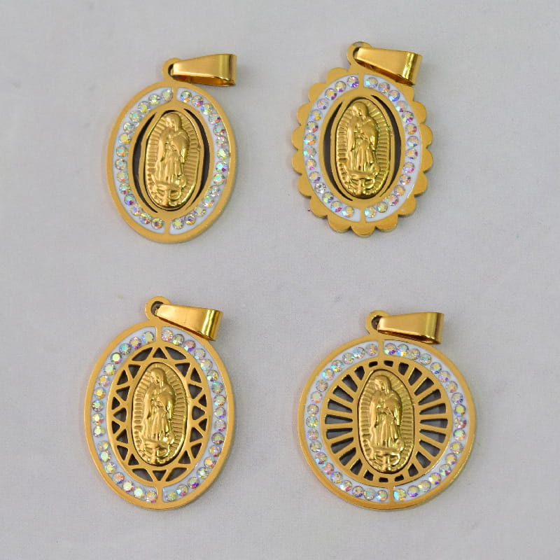 Cruz con Medalla de la Virgen de Guadalupe, Primera Comunión