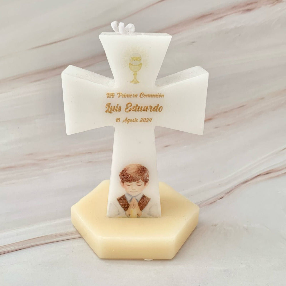 Recuerdo de Primera Comunión, Vela de Cruz