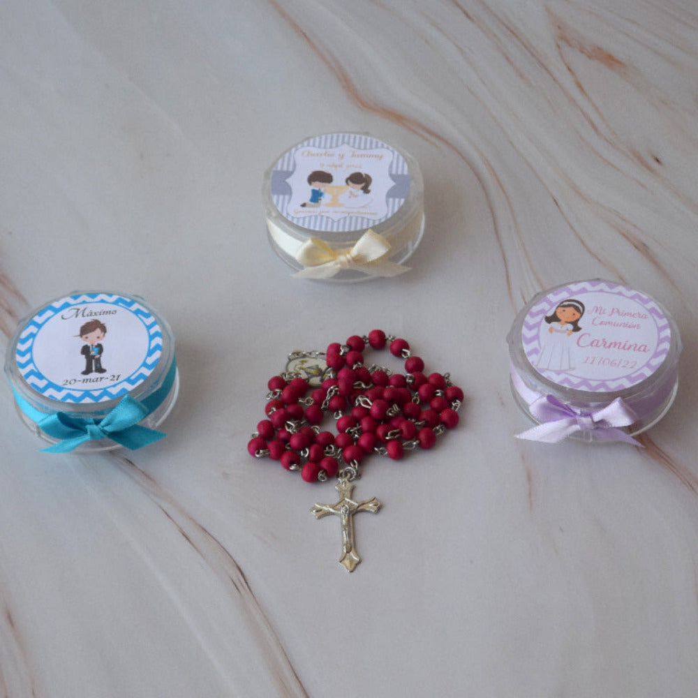 Recuerdo para Primera Comunión Rosario