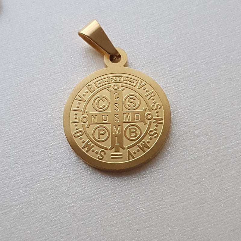 Recuerdo de Boda medalla de San Benito