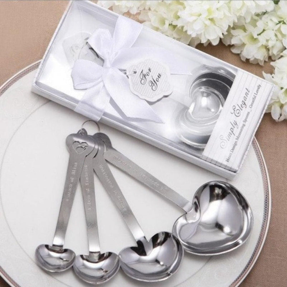 Cucharas medidoras Love Heart.