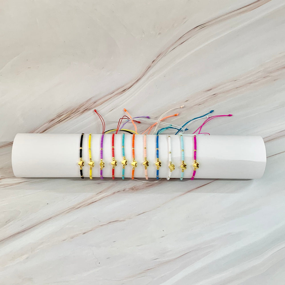 Recuerdo de Bautizo, Pulsera Bonito Corazón